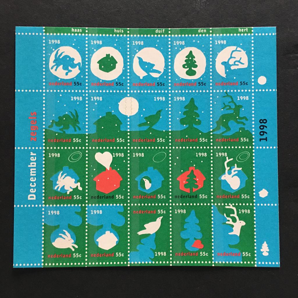 i163-1788pf Nederland 1998 NVPH V1788 Postfris, Postzegels en Munten, Ophalen of Verzenden, Na 1940, Postfris