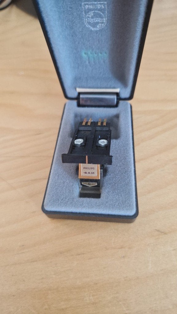 Legendarisch Philips GP 412 element, Ophalen, Zo goed als nieuw, Platenspeler-onderdeel, Philips