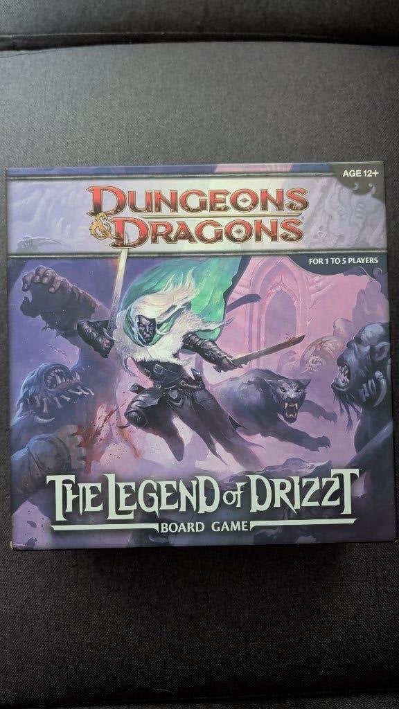 Dungeons & Dragons: The Legend of Drizzt Board Game, Vijf spelers of meer, Ophalen, Gebruikt, Wizards of the Coast