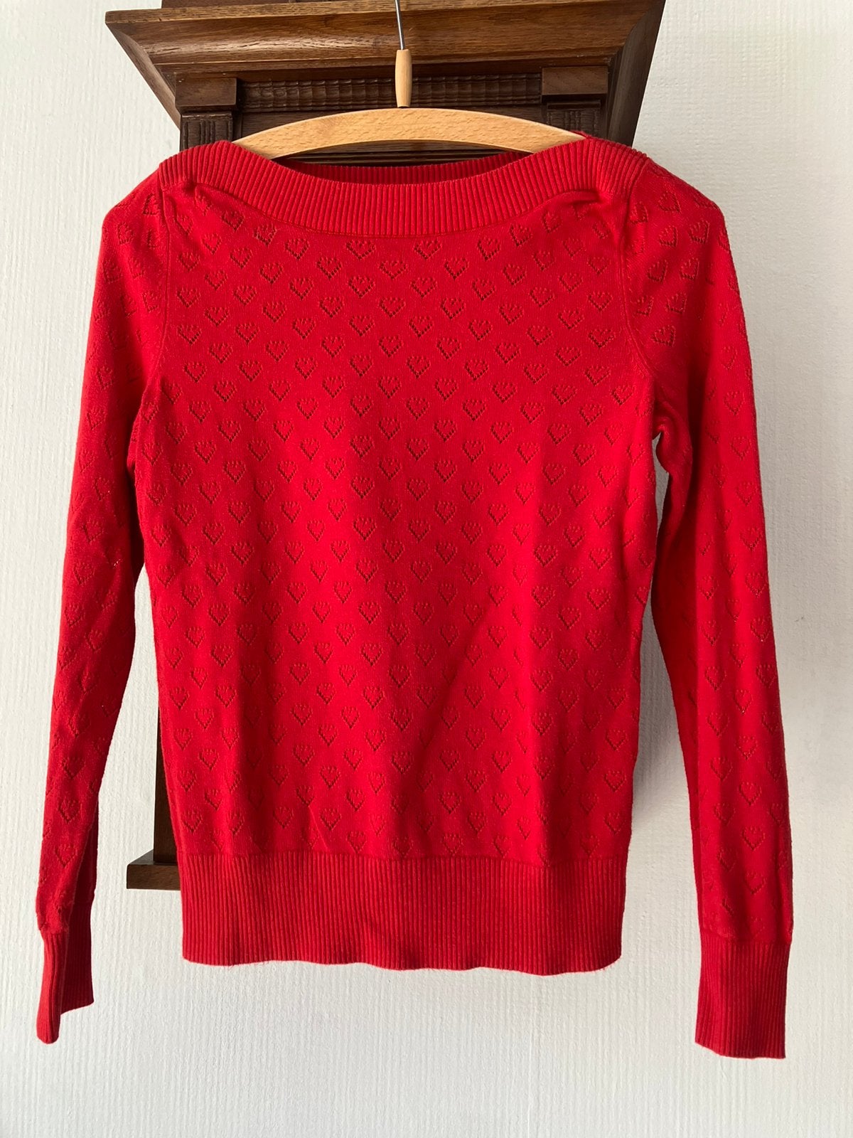 King Louie rood ajour truitje mt S izgs, Ophalen of Verzenden, Gedragen, Maat 36 (S), Rood