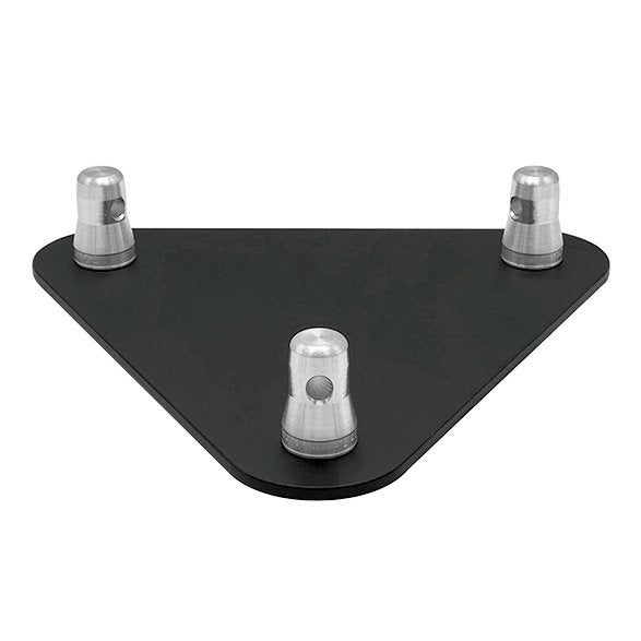 4x baseplate zwart voor Prolyte truss driehoek BASE-30D, Muziek en Instrumenten, Licht en Laser, Ophalen, Zo goed als nieuw, Overige typen