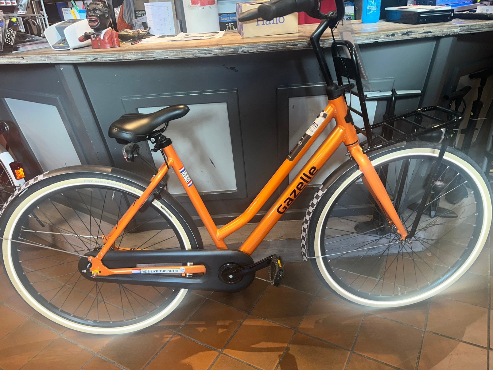 GAZELLE F1-2023 55CM ALU frame 7 speed Nexus !NIEUW!, Ophalen, Terugtraprem, 53 tot 56 cm, Versnellingen