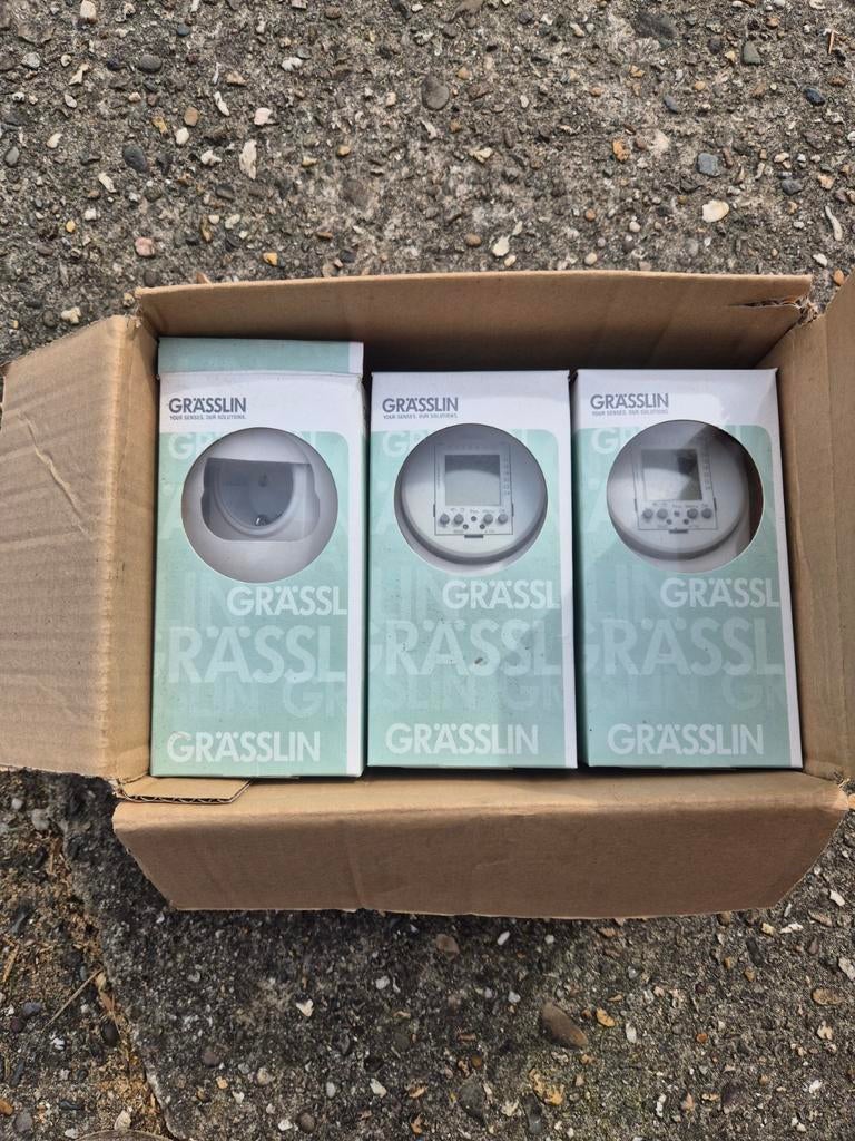 Grasslin topica 600 tijdschakelklok digitaal 3 x, Grasslin, Onbekend, Nieuw, Ophalen of Verzenden
