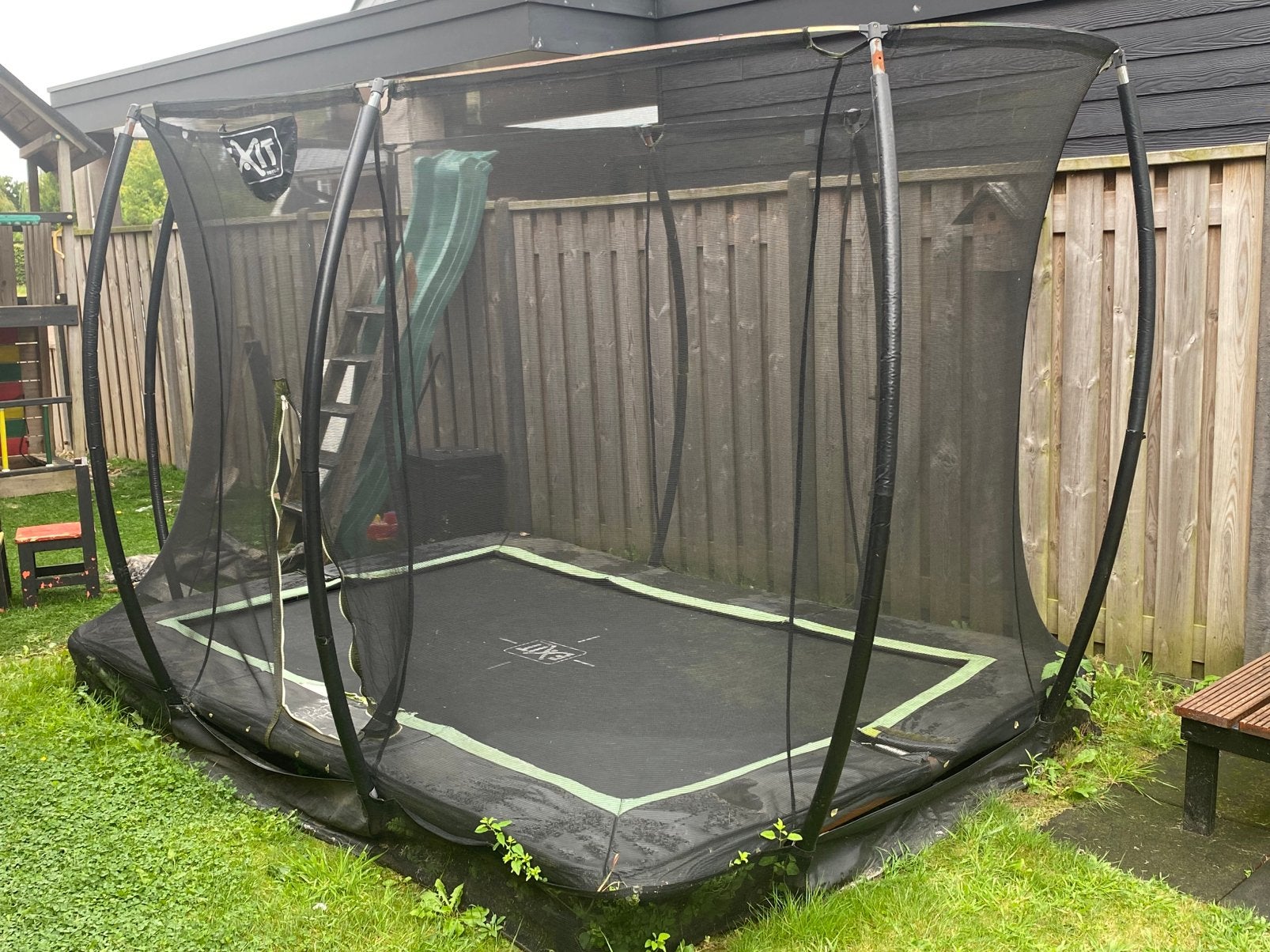 Rechthoekige trampoline, Ophalen, Zo goed als nieuw