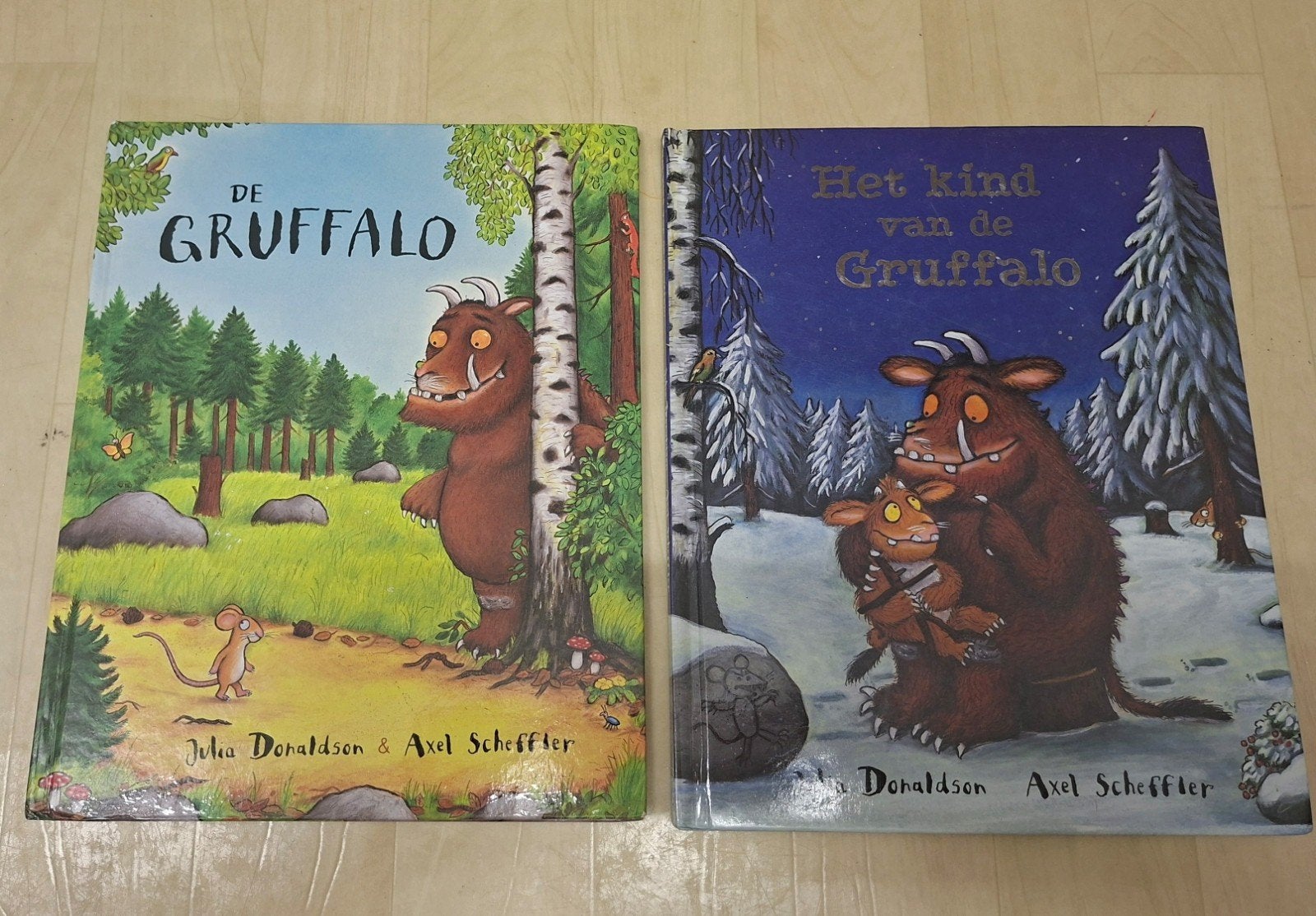 De Gruffalo & Het kind van de Gruffalo - Julia Donaldson, Ophalen, Zo goed als nieuw, Julia Donaldson & Axel Scheffler, Sprookjes