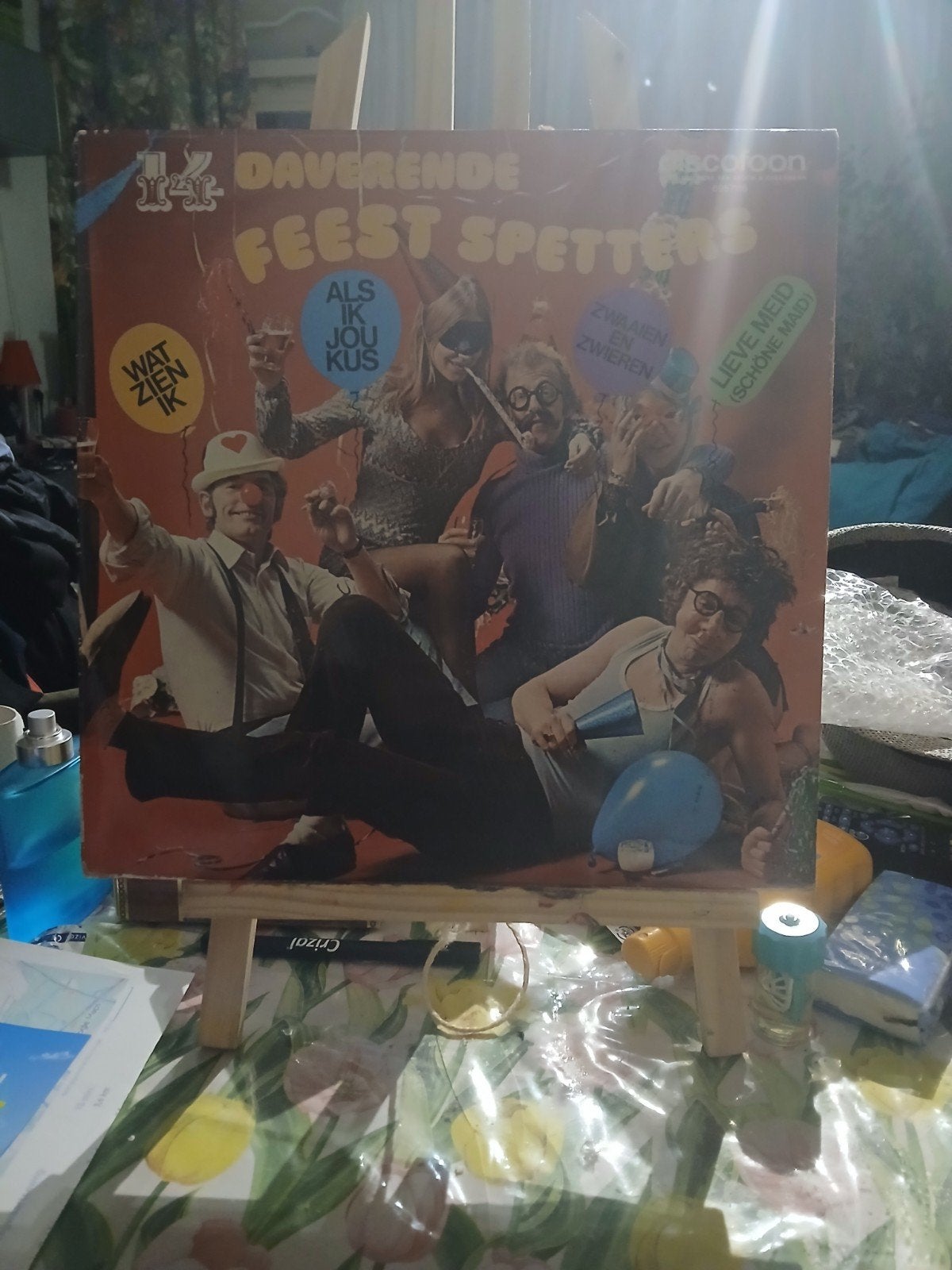 Daversende Feest Spetters - Vintage LP, Cd's en Dvd's, Ophalen of Verzenden, Gebruikt, 12 inch, LP