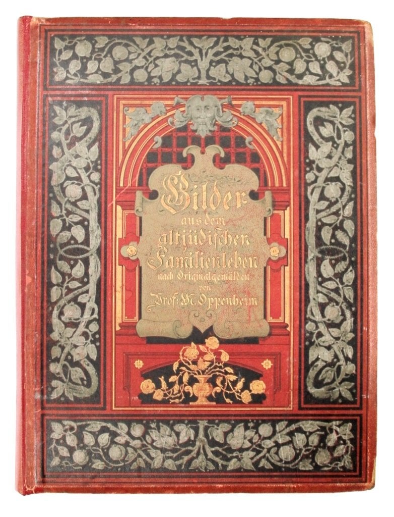 joods leven in schilderijenboek M. Oppenheim, 1882, 1e druk, Boeken, Gelezen, Verzenden, Leopold Stein, Schilder- en Tekenkunst