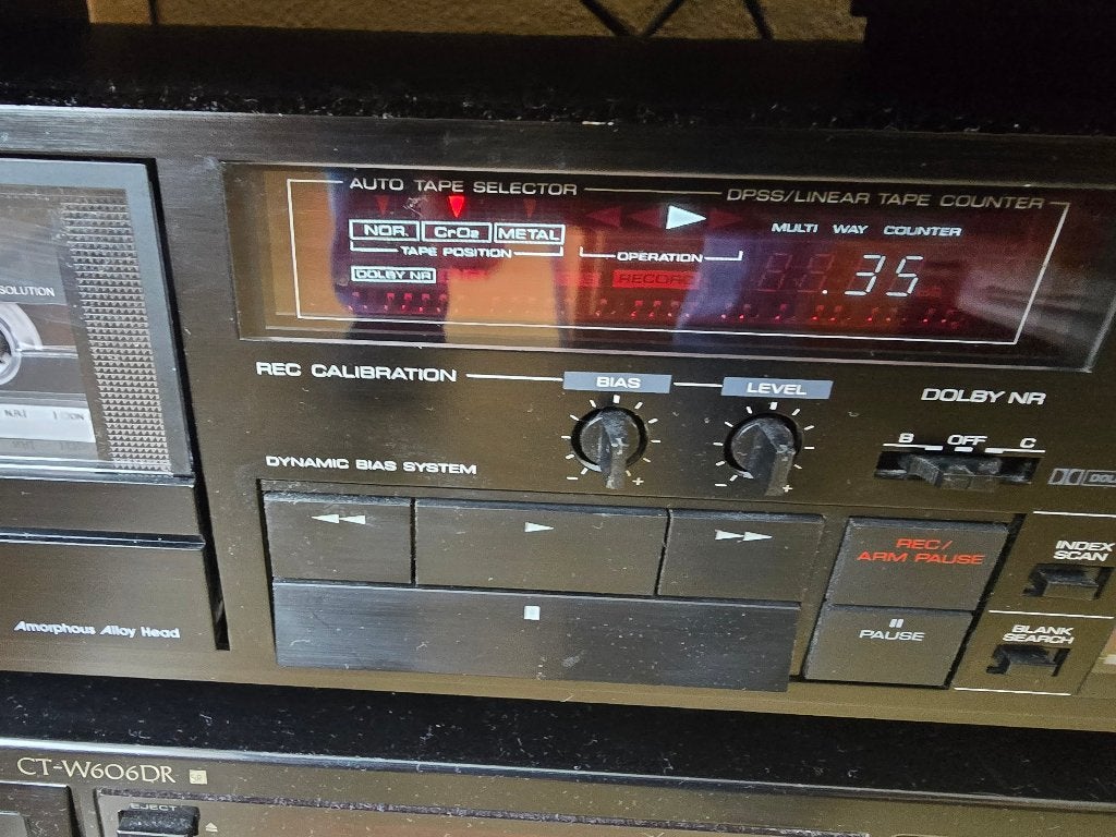 Kenwood KX-880D high end cassette deck, Audio, Tv en Foto, Cassettedecks, Ophalen of Verzenden, Overige merken