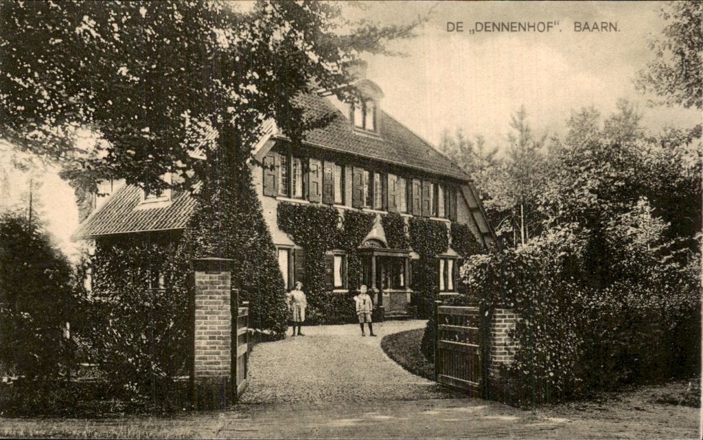 Baarn - De Dennenhof - Huis, Verzamelen, Ophalen of Verzenden, 1920 tot 1940, Gelopen, Utrecht