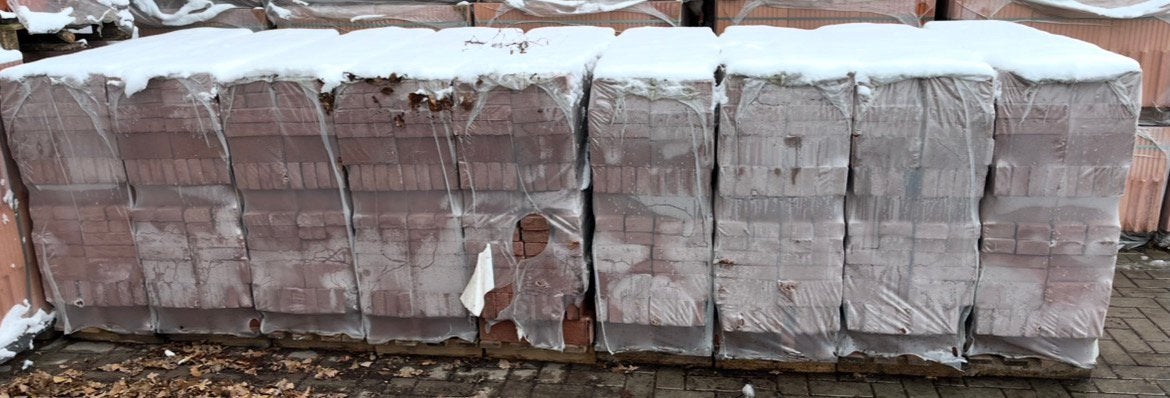 9 pallets wf hv waalrood, Ophalen of Verzenden, Zo goed als nieuw, Bakstenen