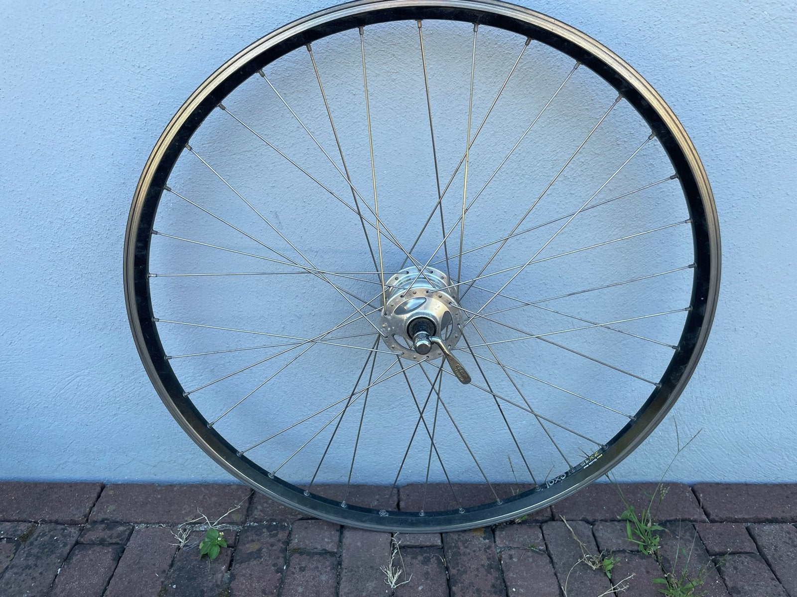 Shimano Nexus HB NX32 Voorwiel (28 inch), Fietsen en Brommers, Fietsonderdelen, Gebruikt, Aluminium, Stadsfiets, Ophalen