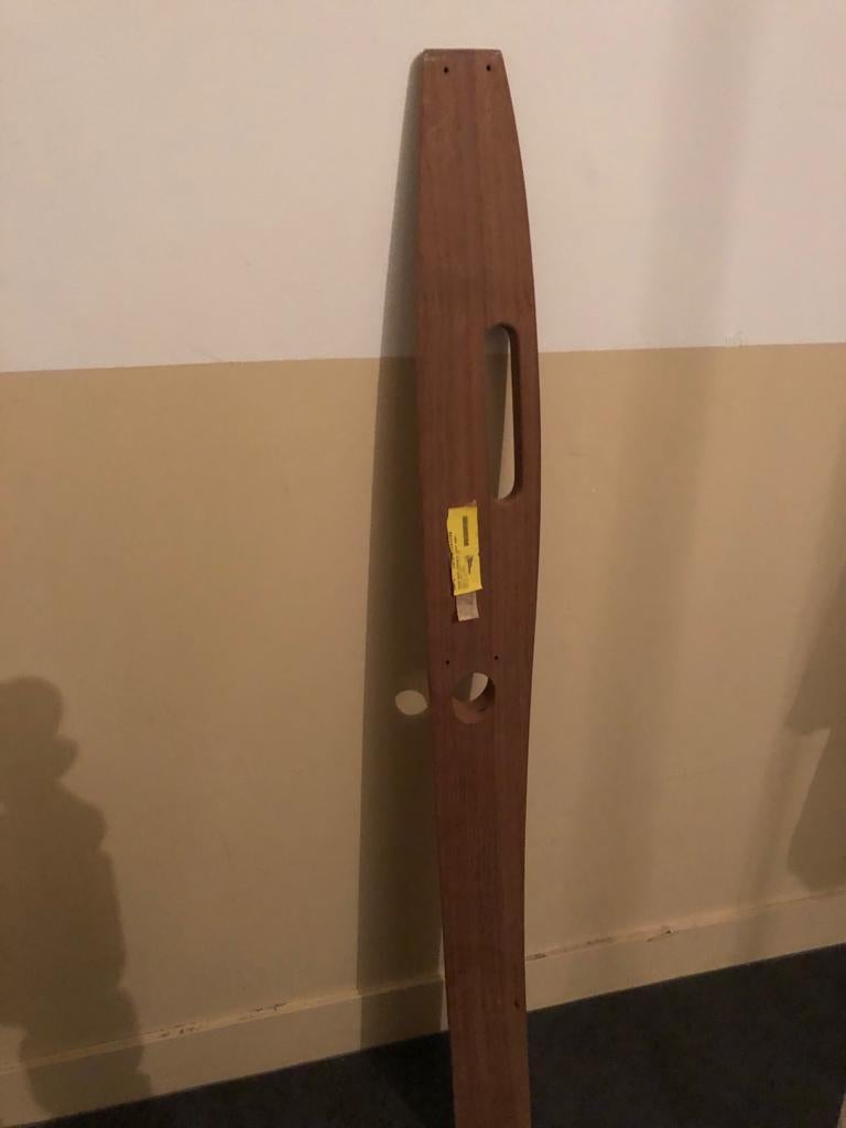 Teakhouten railing voor Quicksilver boot 6.20, Ophalen, Nieuw, Zeilboot of Motorboot