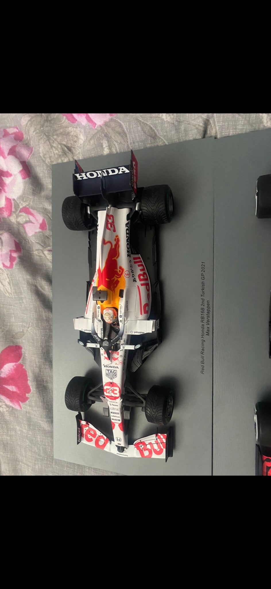 Red Bull Racing Honda RB16B 2021 Max Verstappen, Ophalen of Verzenden, Zo goed als nieuw, Auto, Overige merken