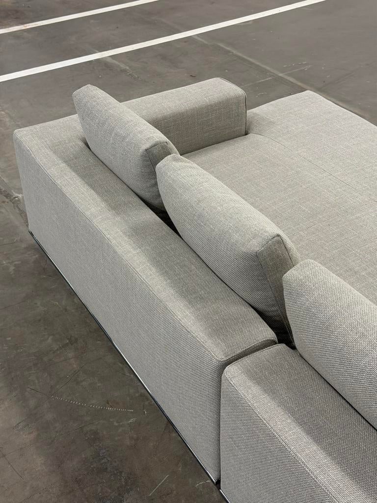 Minotti Hamilton Hoekbank | NIEUWSTAAT + Garantie, Huis en Inrichting, Banken | Bankstellen, Overige materialen, Hoekbank, 300 cm of meer