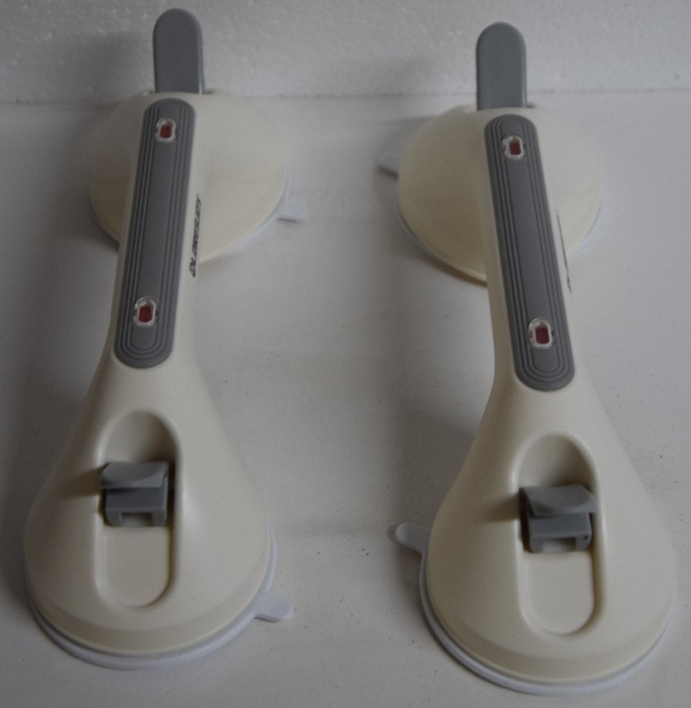 2x stevige handgreep met Zuignap Bad douche bed toilet NIEUW, Diversen, Verpleegmiddelen, Ophalen of Verzenden, Nieuw