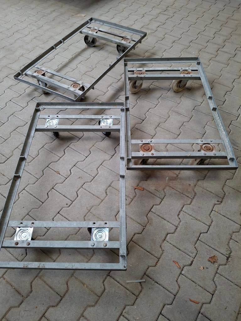 transportkarretjes, 100 liter of meer, Ophalen, Transportkar