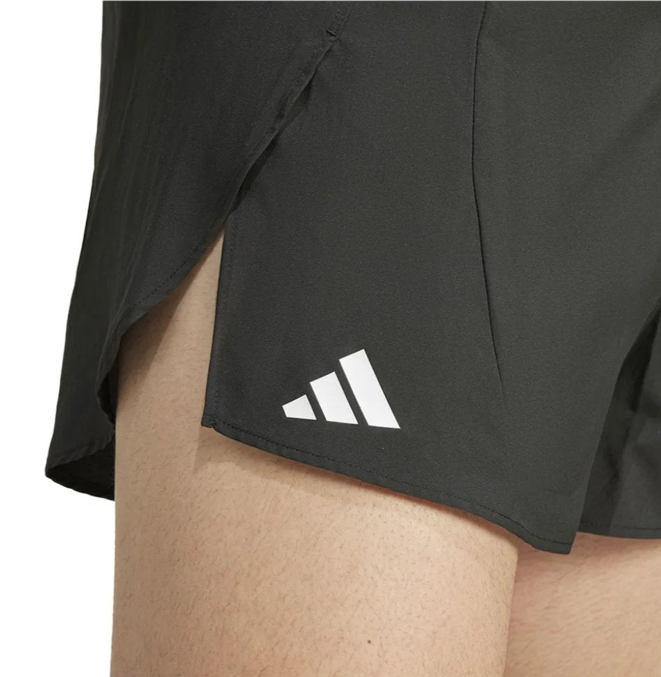 adidas adizero essentials split korte broek - running short, Kleding | Heren, Broeken en Pantalons, Maat 48/50 (M), Zwart, Nieuw