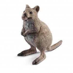 Schleich 14823 quoka, knaagdier, dierfiguur, Verzamelen, Verzenden, Zo goed als nieuw, Overige soorten, Beeldje of Figuurtje