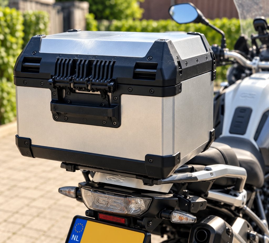 Hepco & Becker Xplorer 45 topkoffer + steun voor BMW motor, Ophalen of Verzenden, Gebruikt