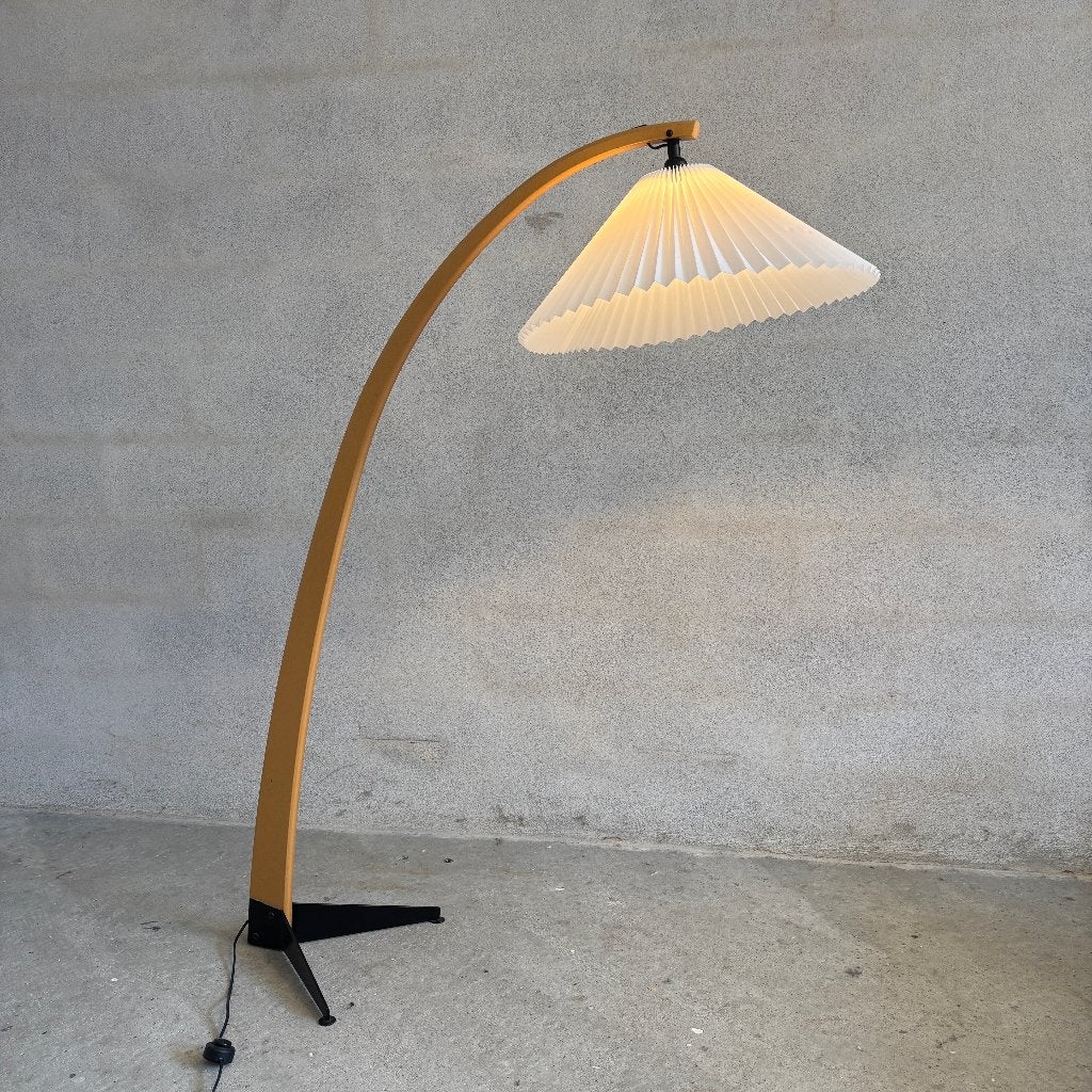 Mads Caprani Vloerlamp | Denemarken, jaren '70, Huis en Inrichting, Gebruikt, Hout, 150 tot 200 cm, Vintage deens design