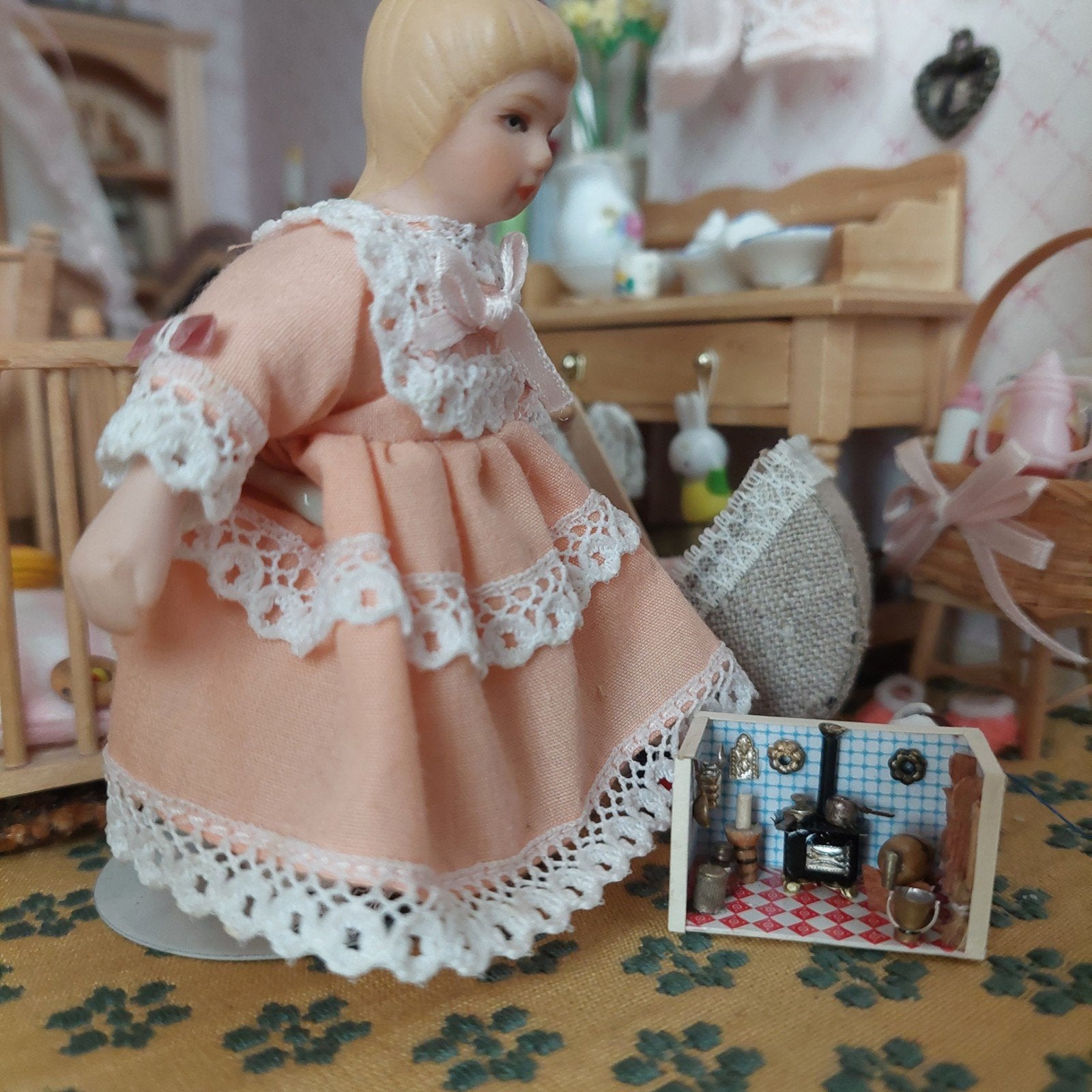 speelgoed keukentje voor poppenhuis, Ophalen of Verzenden, Poppenhuis