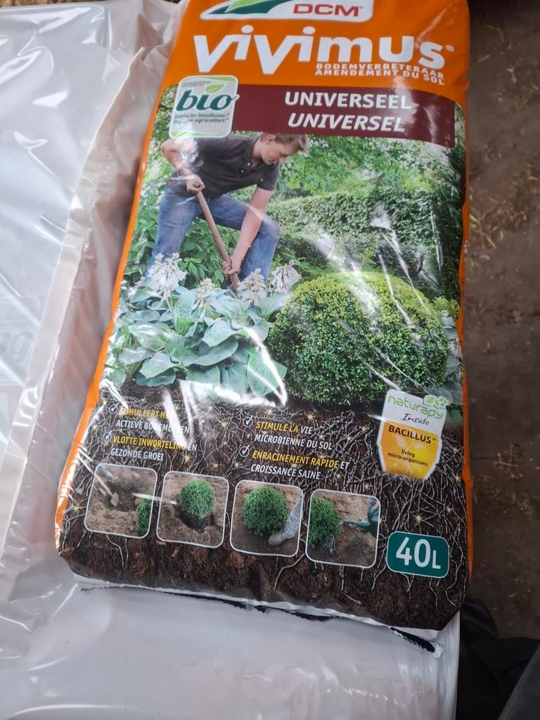 DCM Vivimus Universeel Bodemverbeteraar 40L, Tuin en Terras, Aarde en Mest, Potgrond, Ophalen