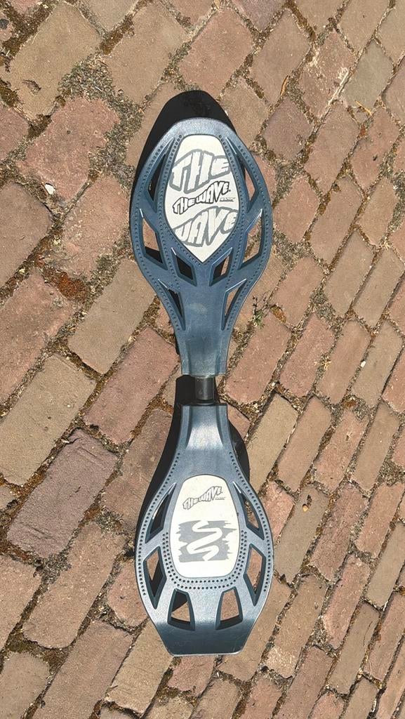 Waveboard blauw, Sport en Fitness, Skateboarden, Ophalen, Gebruikt, Waveboard