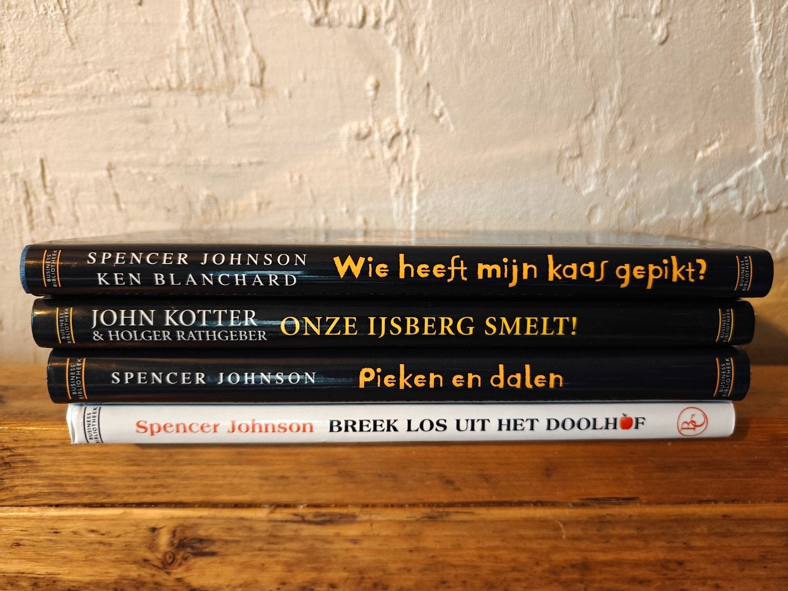4 Boeken van de Business Bibliotheek., Boeken, Ophalen of Verzenden, Gelezen, Management