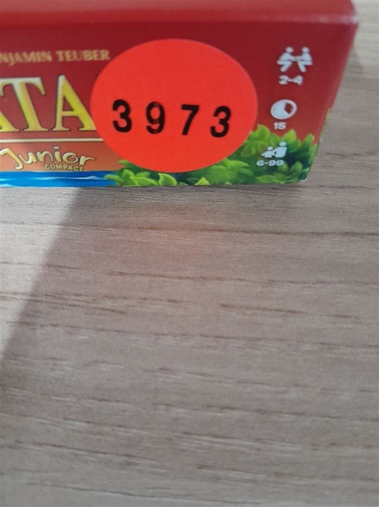 Catan junior compact - s3973, Hobby en Vrije tijd, Gezelschapsspellen | Bordspellen, Verzenden, Zo goed als nieuw
