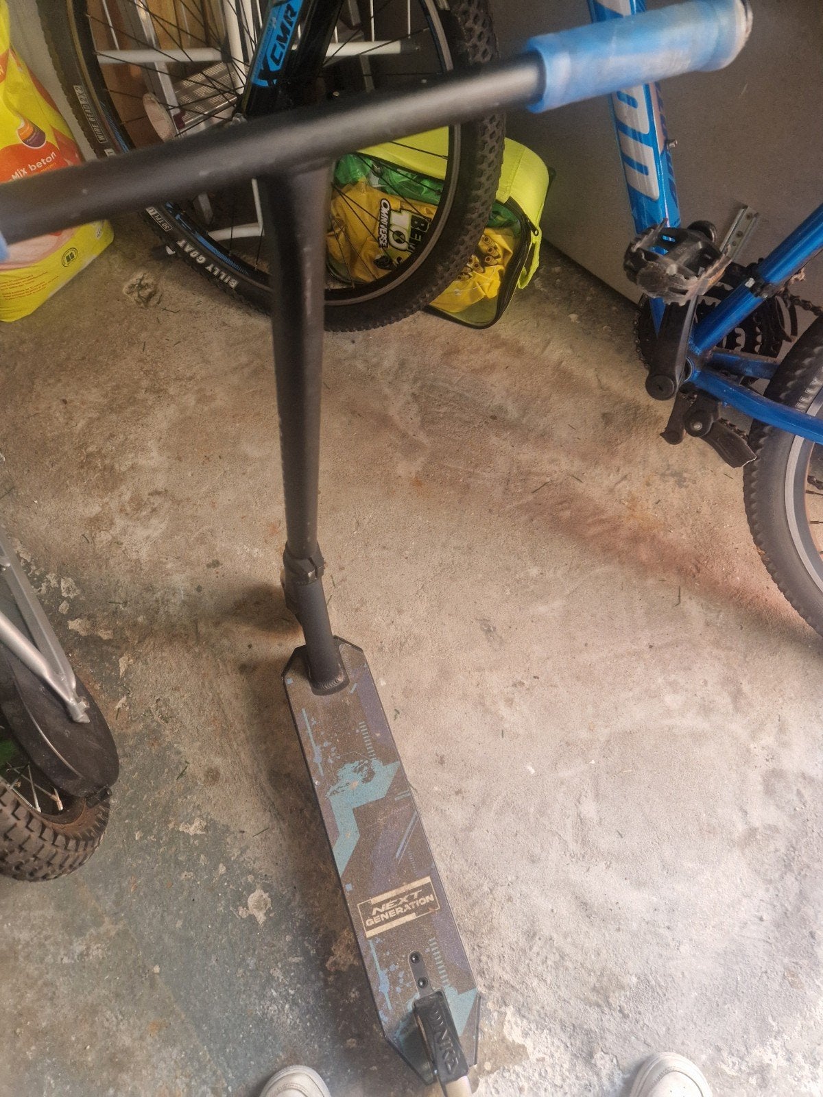 Stunt step, Fietsen en Brommers, Steps, Ophalen of Verzenden, Gebruikt, Gewone step, Nkd stunt step