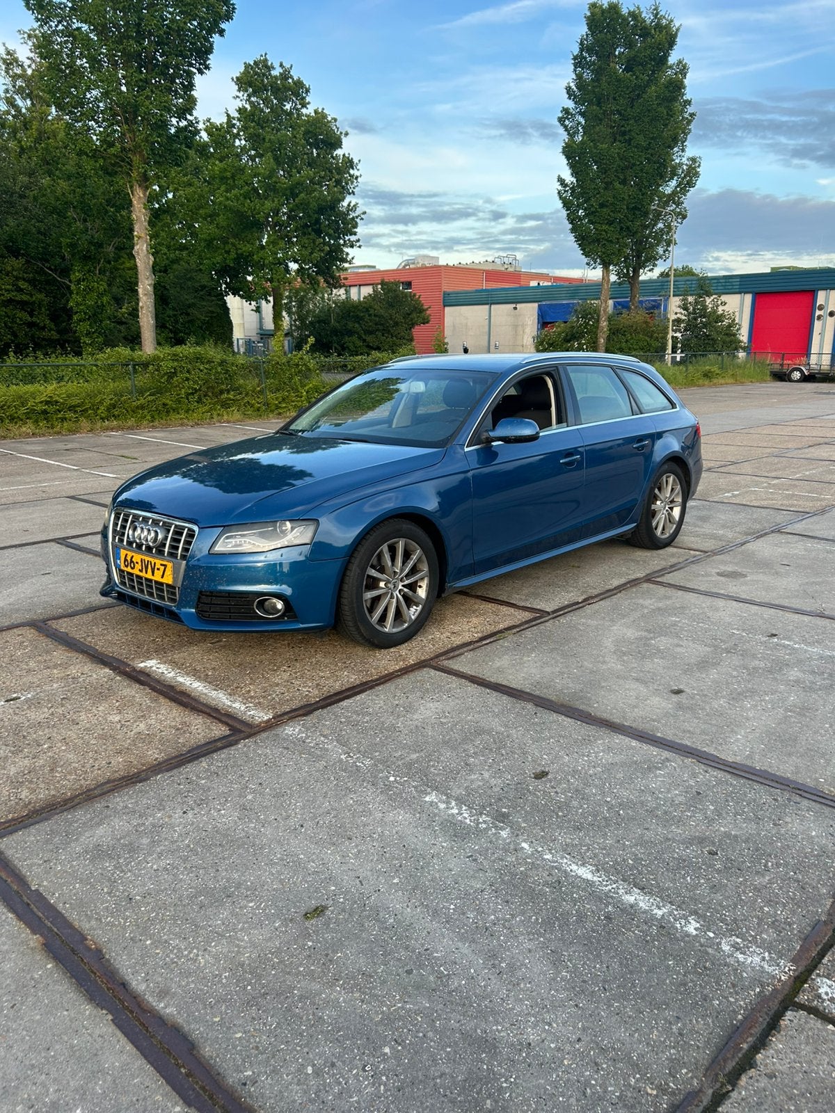 Audi A4 1.8 Tfsi 88KW Avant Multitronic 2009 Blauw, Auto's, Zwart, 4 cilinders, Blauw, A4