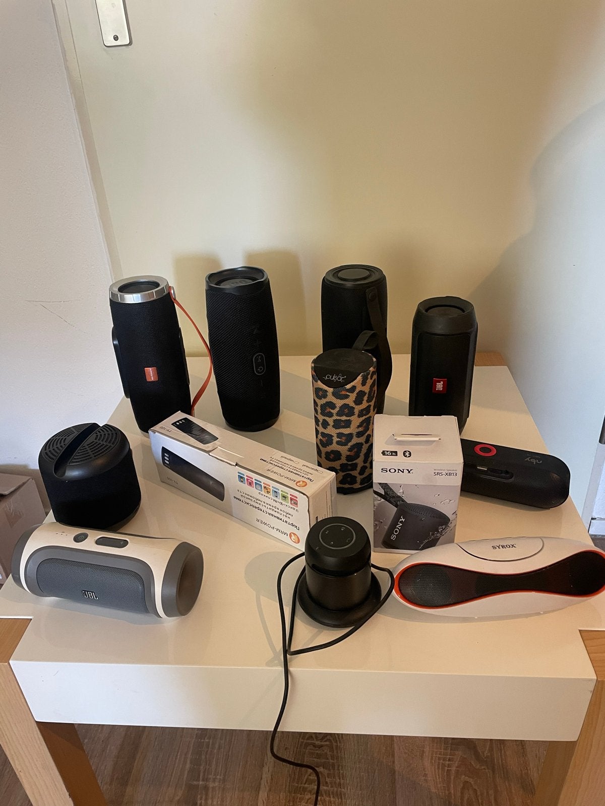 Diverse Bluetooth Speakers - JBL, Sony, Syrox en meer, Audio, Tv en Foto, Luidsprekers, Gebruikt, JBL, Overige typen, Ophalen of Verzenden