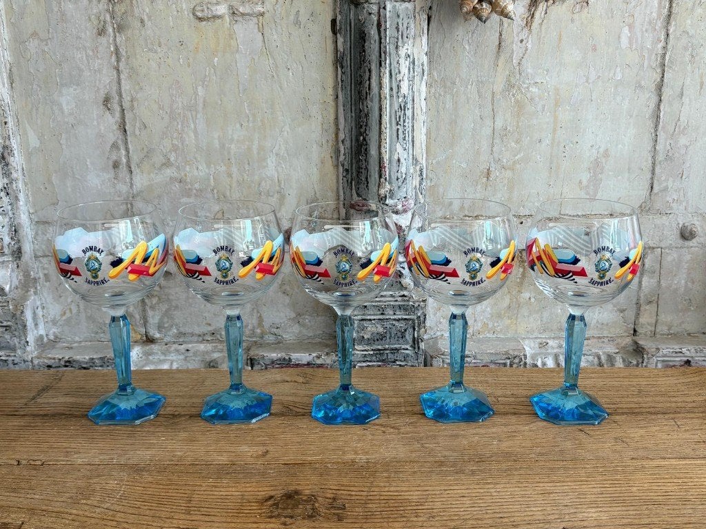 Bombay Sapphire "Stir Creativity glazen. Limited Edition, Ophalen of Verzenden, Nieuw, Overige typen