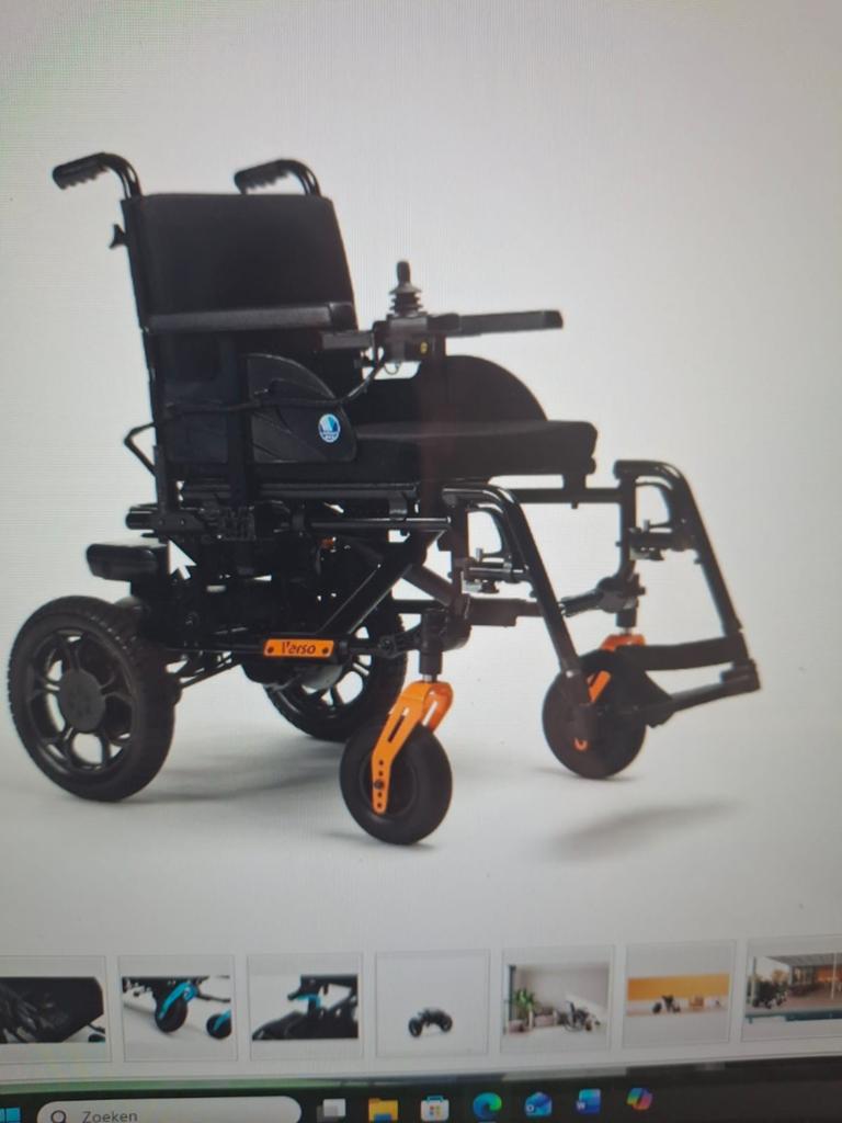 Nagenoeg nieuwe elektrische rolstoel. 1x gebruikt, Diversen, Rolstoelen, Ophalen, Elektrische rolstoel