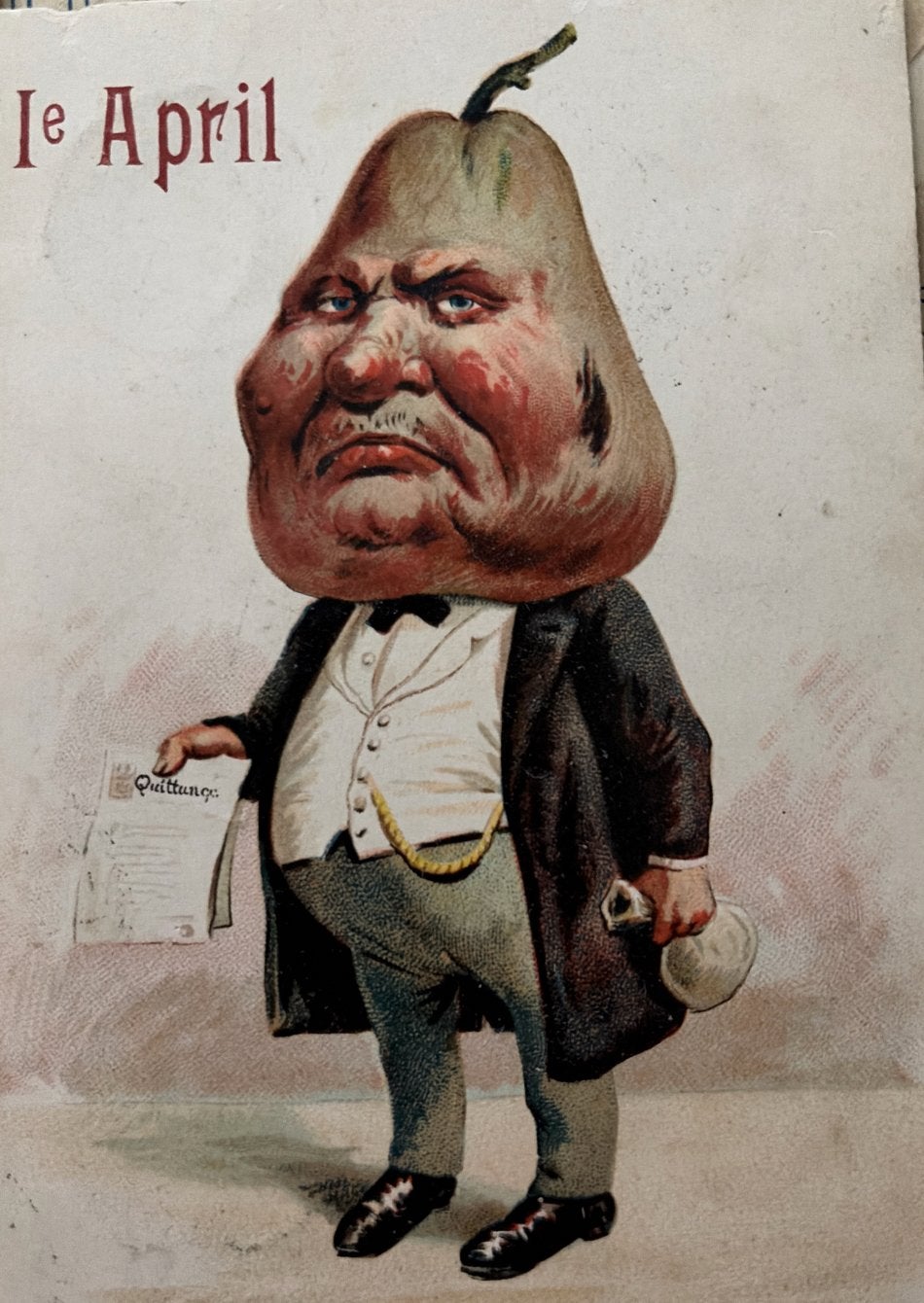 Oude Ansichtkaart: 1 April - Grappige Karikatuur, Ophalen of Verzenden, Voor 1920, Gelopen, Noord-Brabant