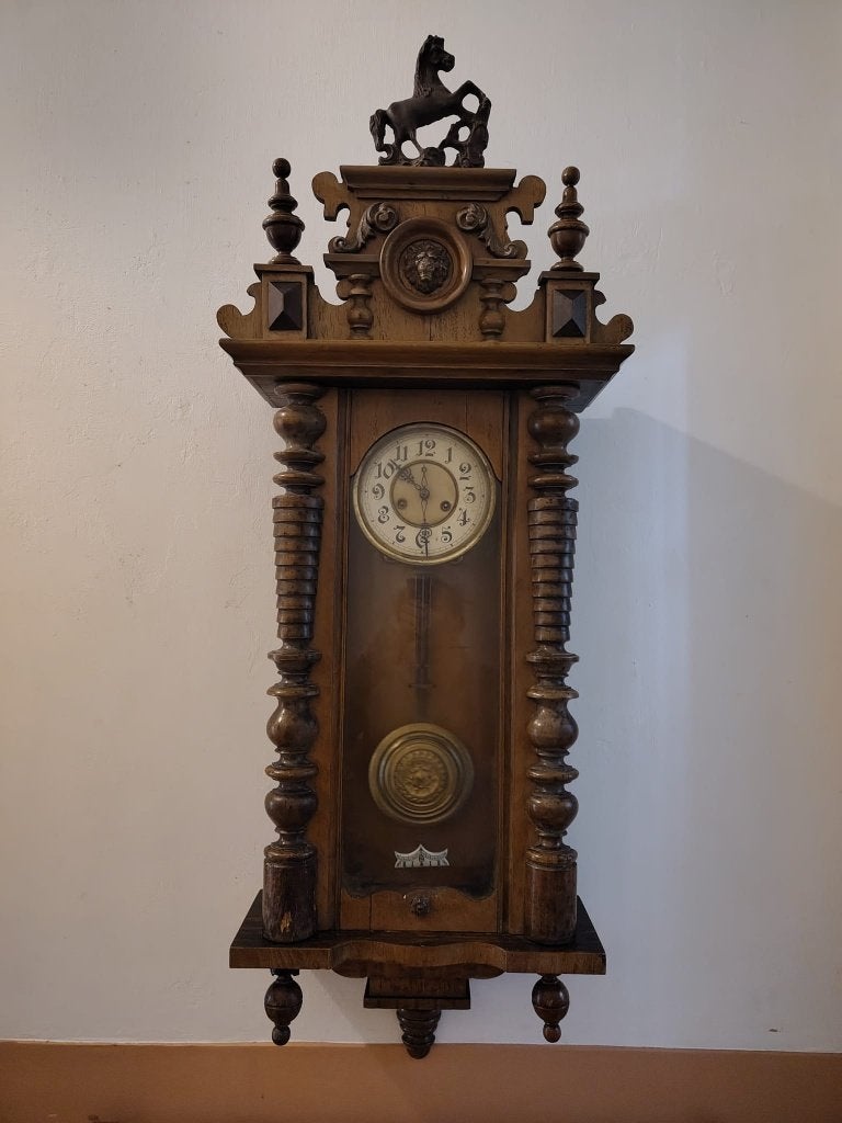 antieke paardjesklok, Antiek en Kunst, Ophalen