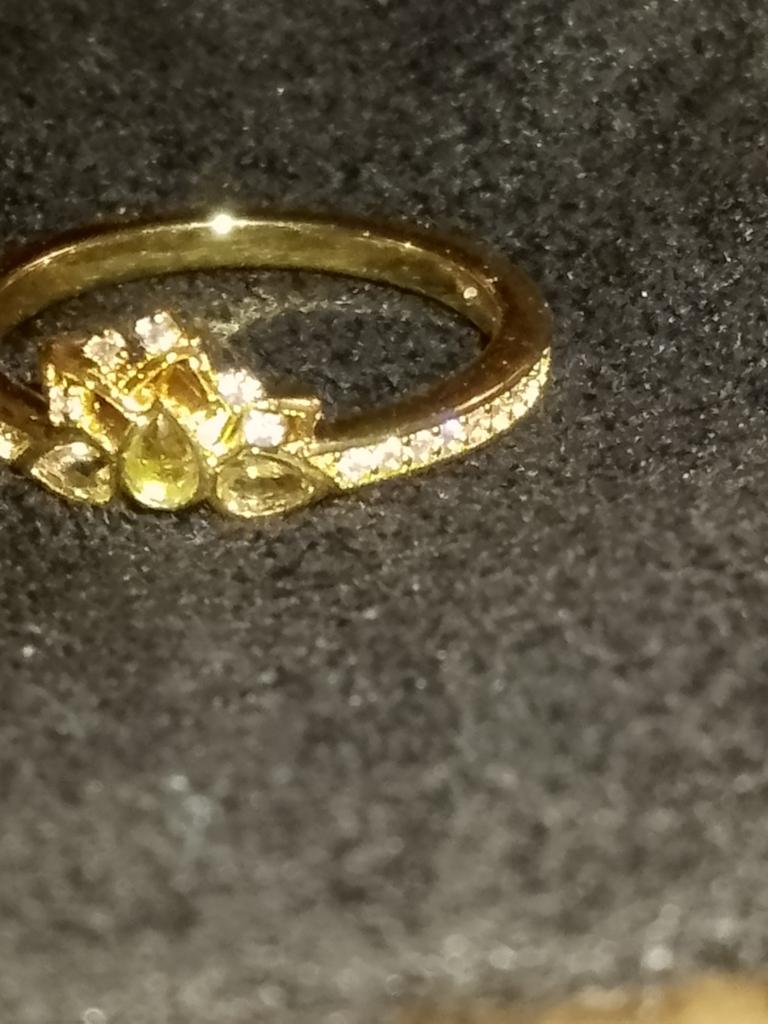 Prachtige zilveren goudkleurige ring Prinses en de Kikker, Met strass, Ophalen of Verzenden, Zo goed als nieuw, 17 tot 18
