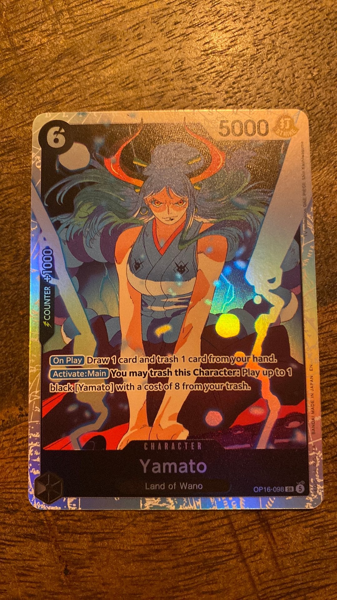One piece Yamato OP16-098 SR, Ophalen, Nieuw, Foil