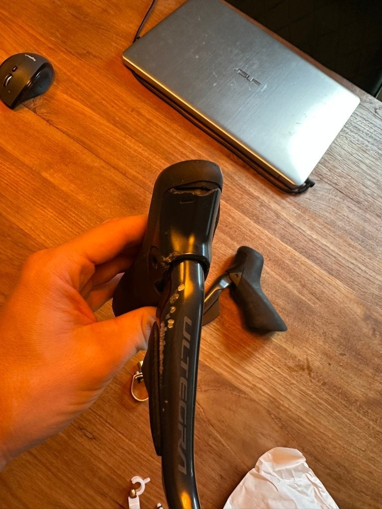 Ultegra Di2 Shifters R8170 links en rechts optische schade, Ophalen of Verzenden, Gebruikt