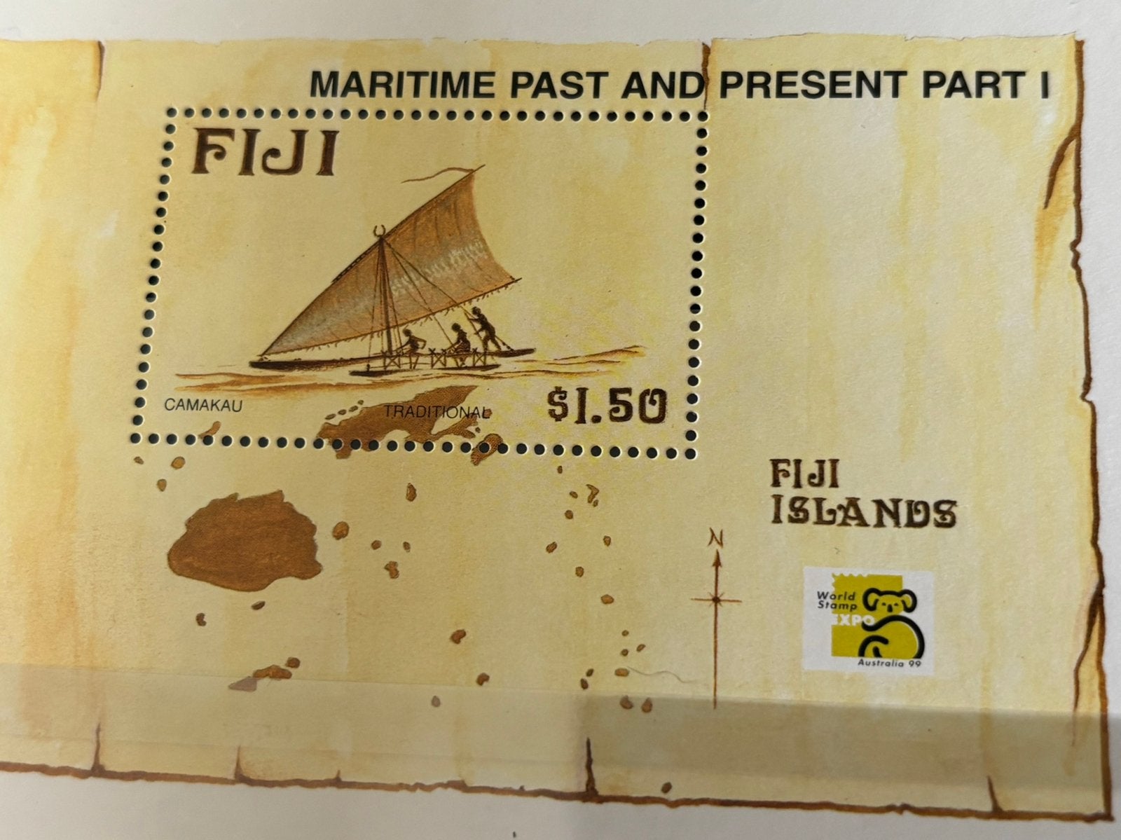 Schepen, Fiji 1998, Ophalen of Verzenden, Overige thema's