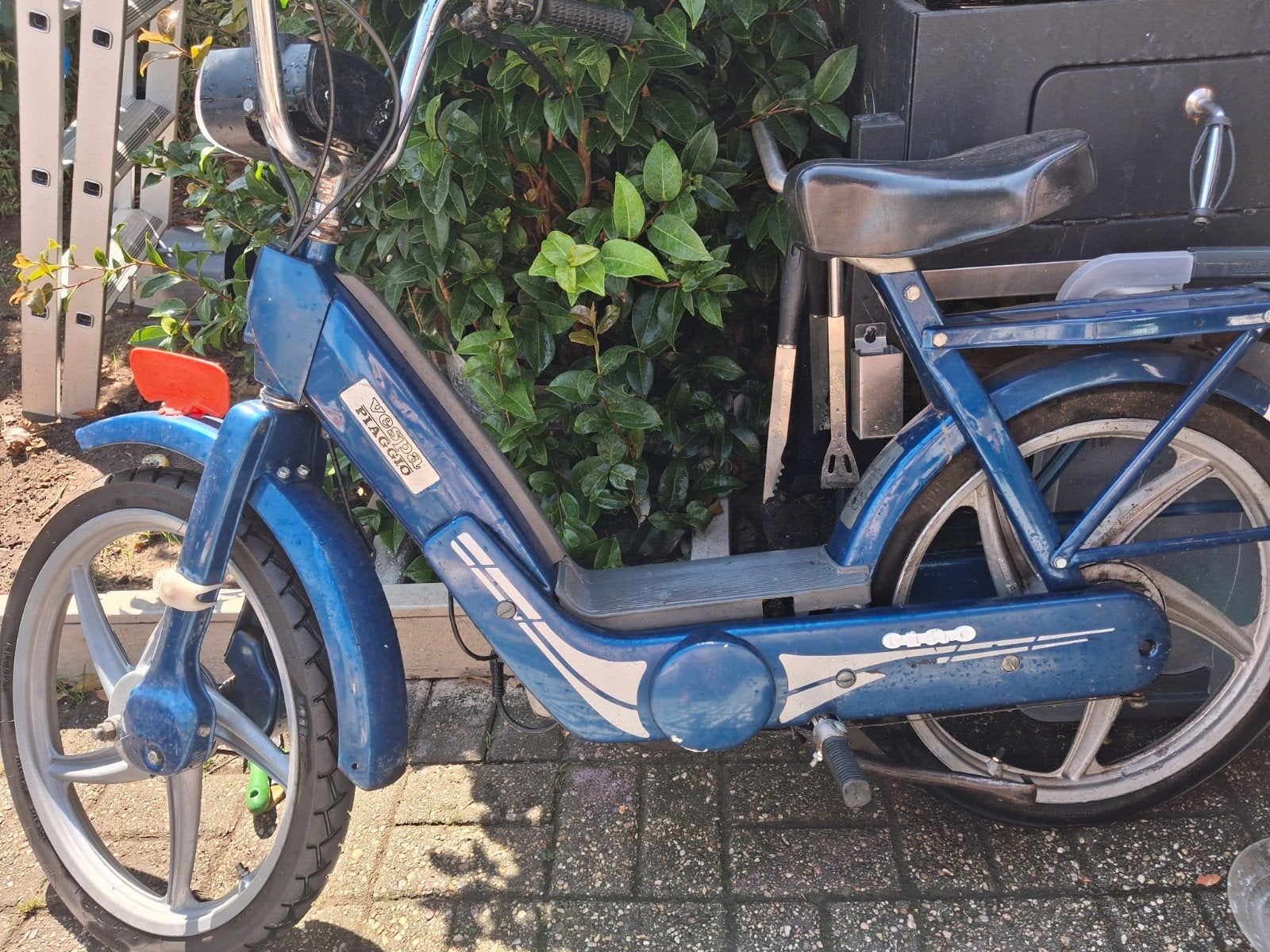 Vespa Ciao - Blauw,, Fietsen en Brommers, Ophalen, Gebruikt, Benzine, Piaggio