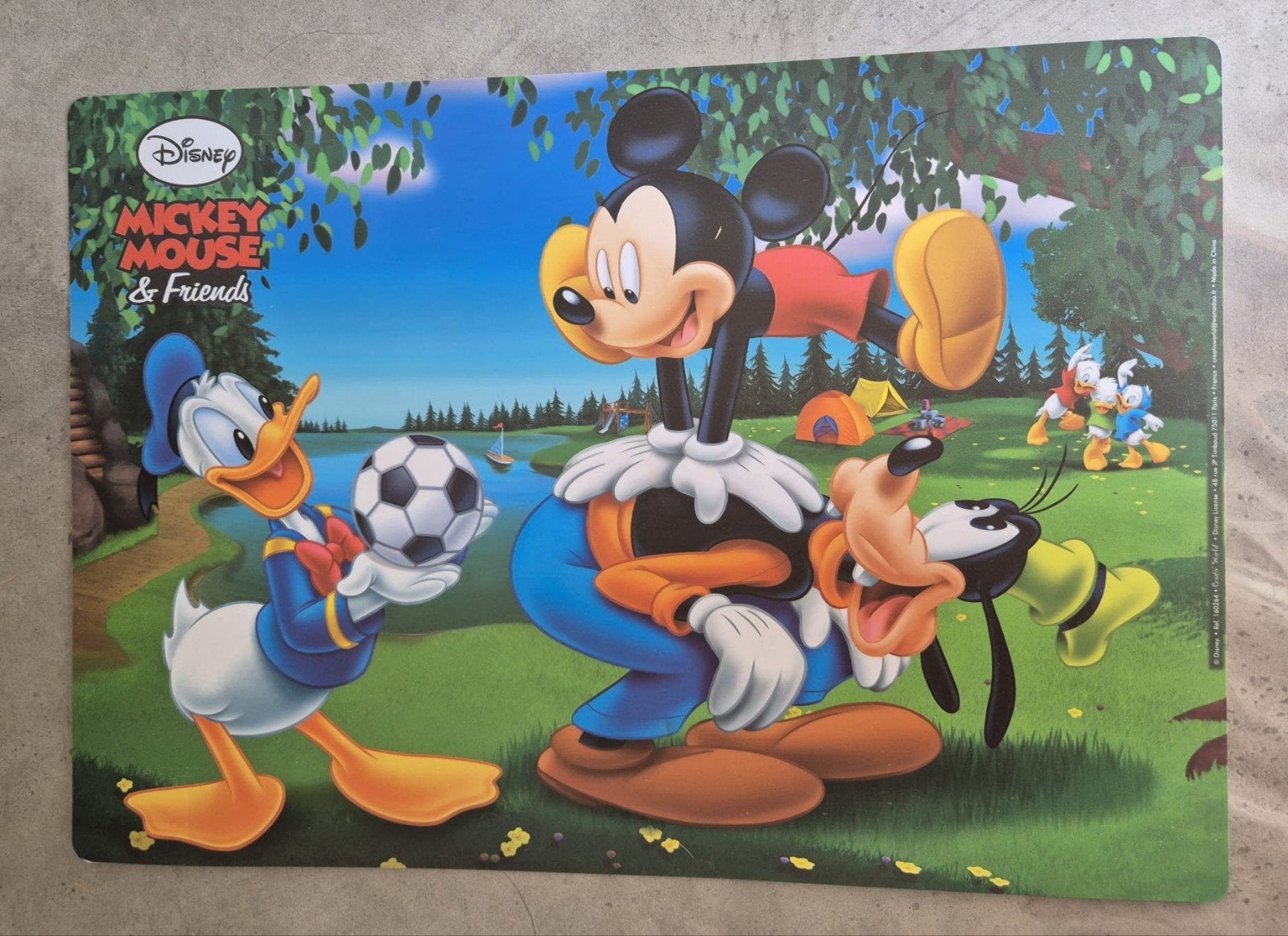 Disney Mickey Mouse & Friends placemat, Ophalen, Mickey Mouse, Gebruikt, Overige typen