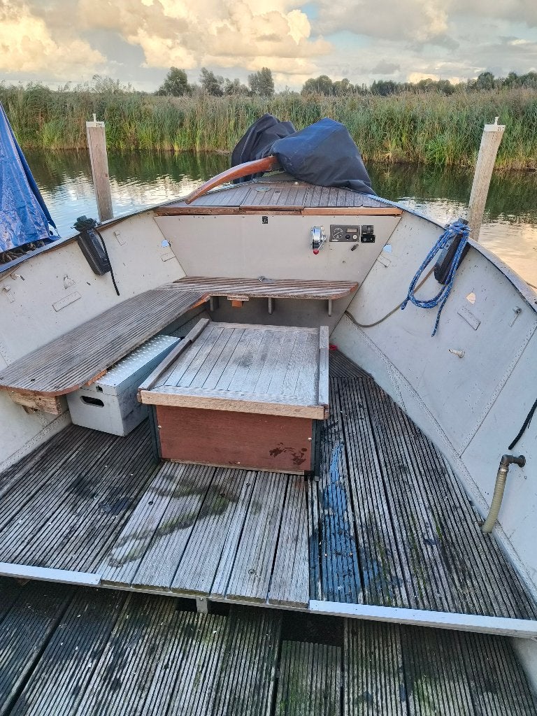 8,5m aluminium sloep, Gebruikt, Binnenboordmotor, Diesel, Aluminium