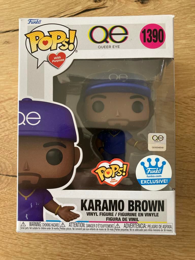 Funko Pop! Queer Eye Karamo Brown #1390 - Exclusief, Ophalen of Verzenden, Nieuw