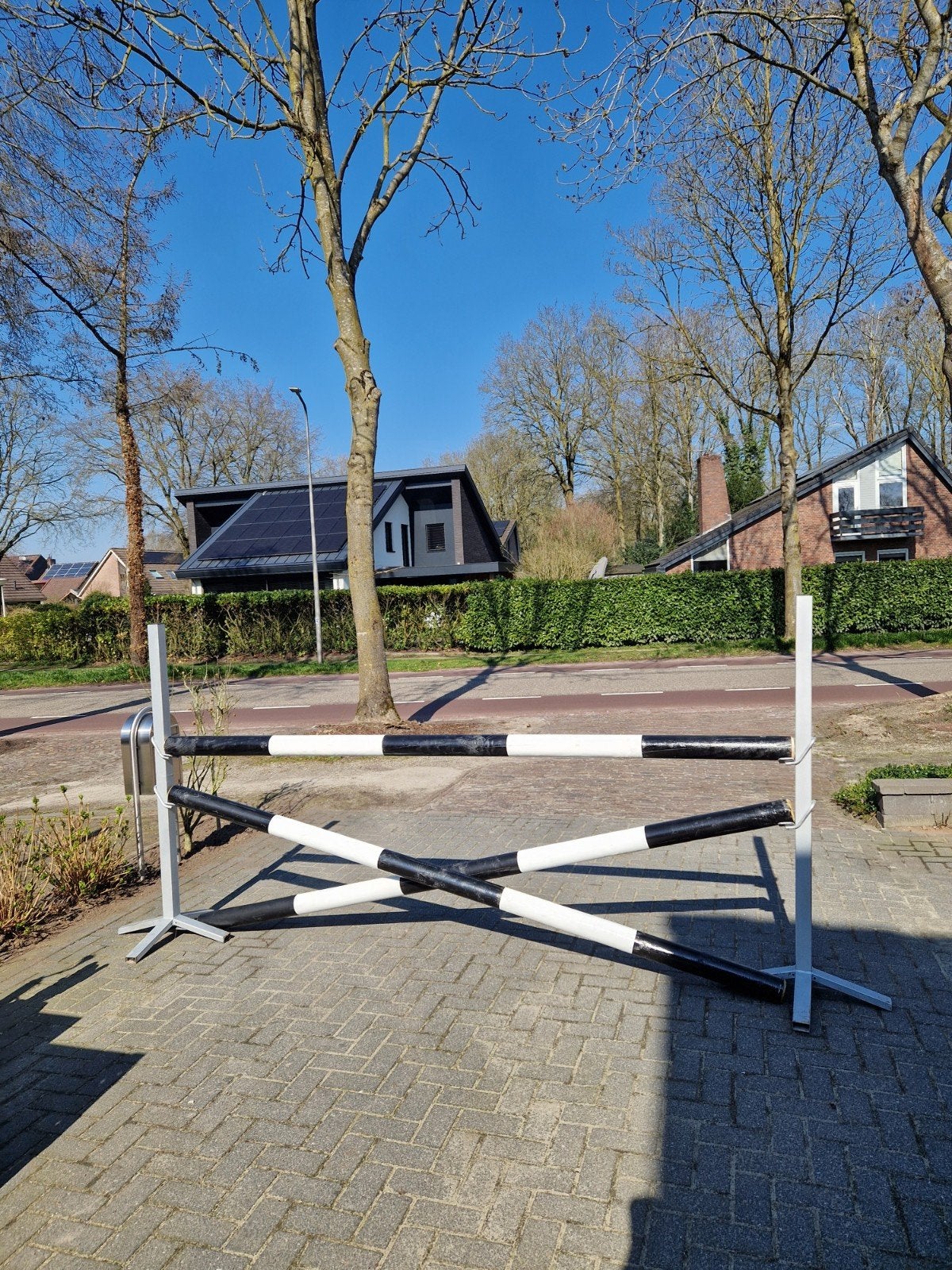 hindernissen, Ophalen, Nieuw, Springen