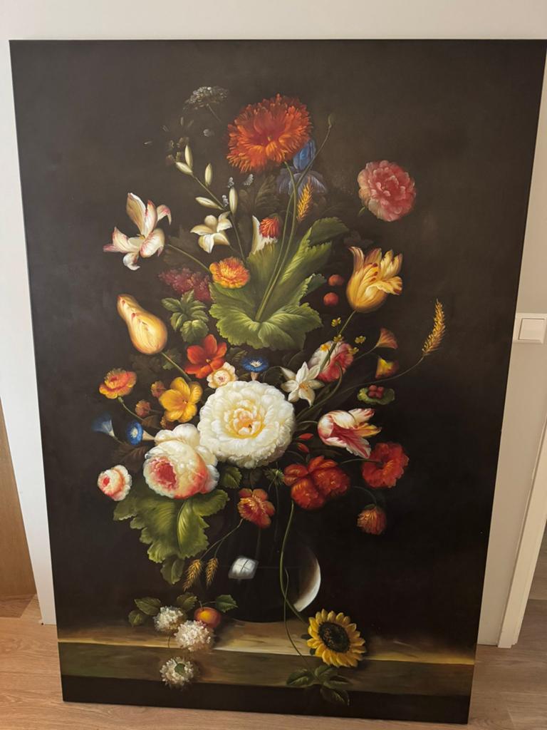 Groot schilderij Pols Potten - 116x173 cm, Antiek en Kunst, Ophalen of Verzenden