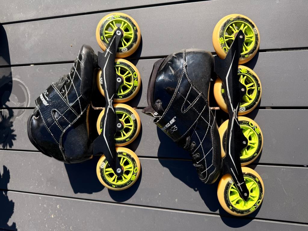 Powerslide Infinity m39, Heren, Ophalen of Verzenden, Zo goed als nieuw, Inline skates 4 wielen