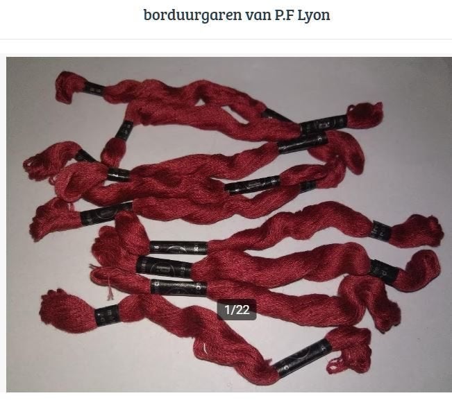 borduurgaren van P.F. Lyon, Ophalen of Verzenden, Nieuw, Borduurgaren of Zijde