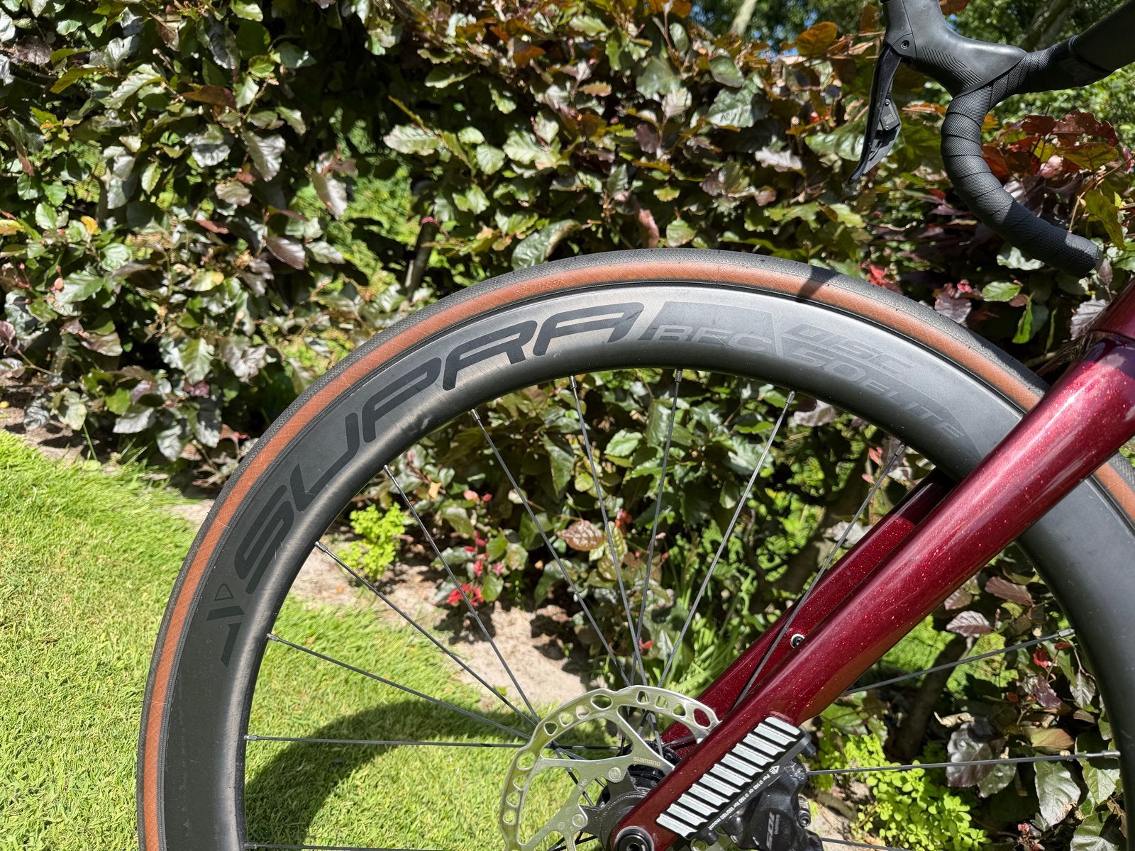 Supra RFC 50 elite disk Racefiets wielen carbon, 28 inch, Carbon, Heren, Zo goed als nieuw