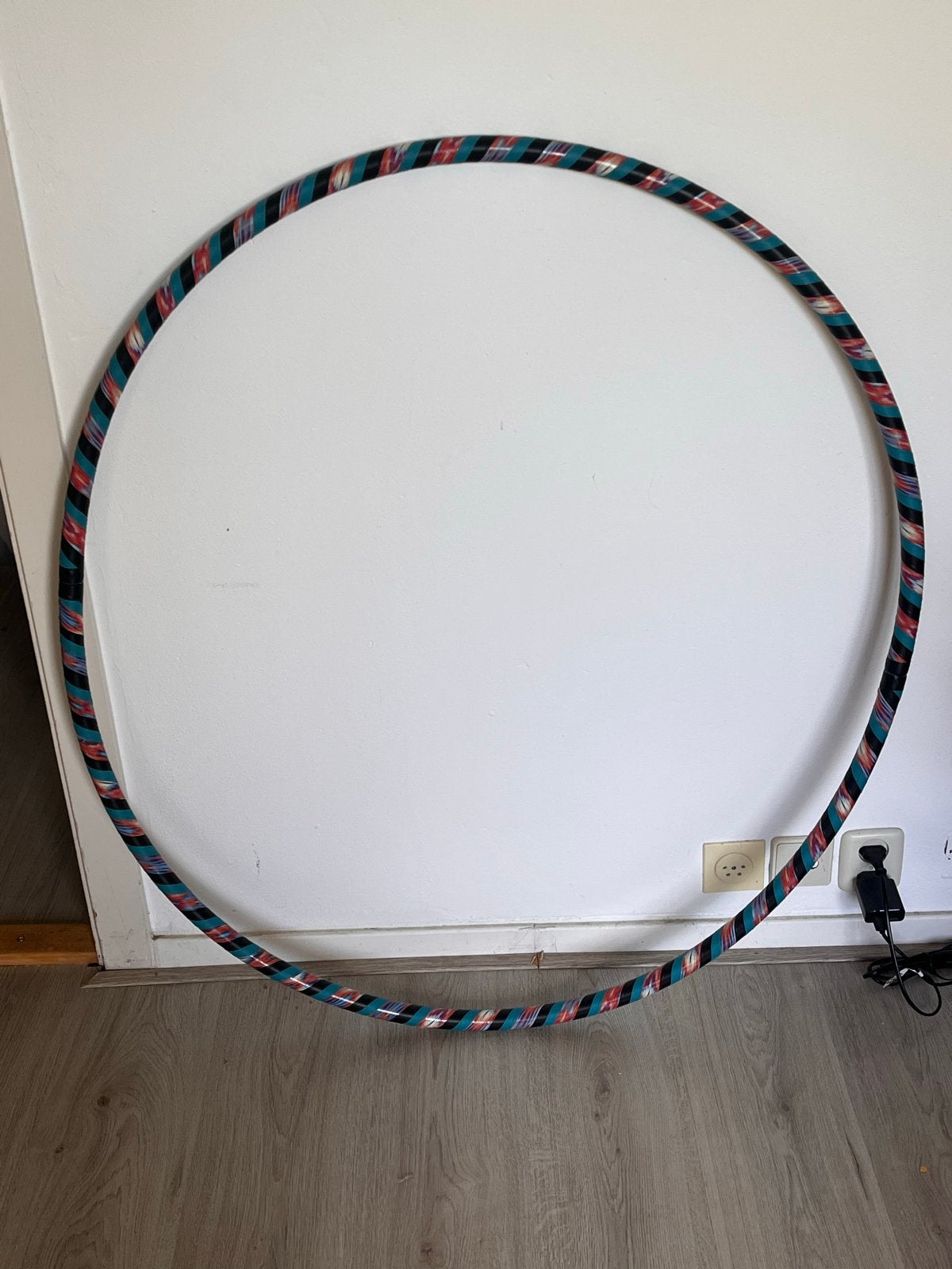 Hoepel van de Hoepelwinkel - Swirl, 100cm, 25mm HDPE, Ophalen, Zo goed als nieuw
